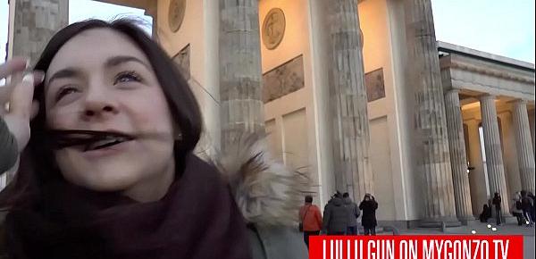  German Teen Girl Lullu Gun Gets Picked Up On The Streets Of Berlin From Dieter Von Stein & Reinhard To Fuck Her In The Sex Van